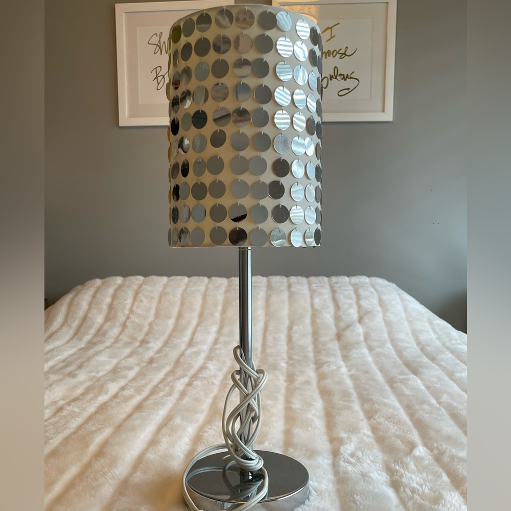 sparkly lamp